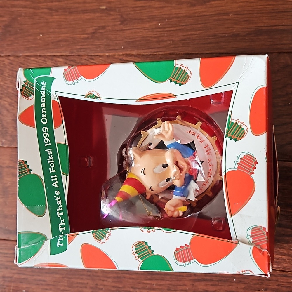 Porky pig ornament